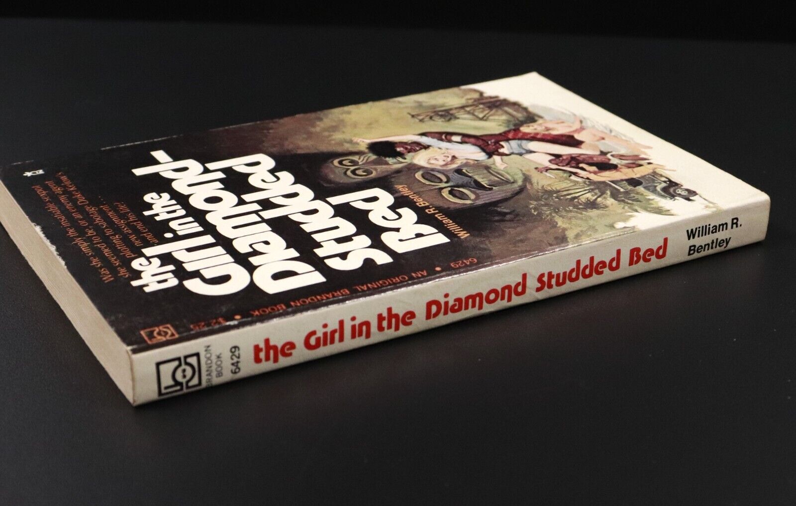 1975 The Girl In The Diamond Studded Bed by W.R. Bentley Erotic Fiction Book