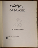 1963 Techniques Of Drawing by Howard Simon Vintage Art Tutorial Book-2