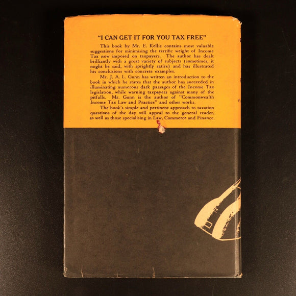 1947 I Can Get It For You Tax Free by E. Kellie Australian Finance History Book