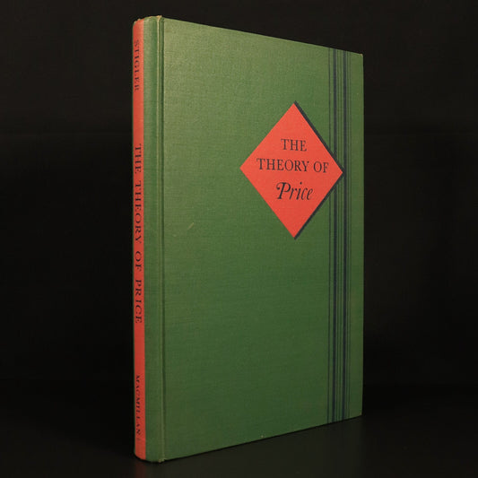 1947 The Theory Of Price by George J. Stigler Antique Economics Book