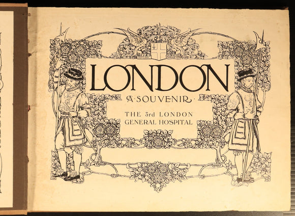 c1916 Heart Of Empire You Came To Defend Antique British Military Book WW1