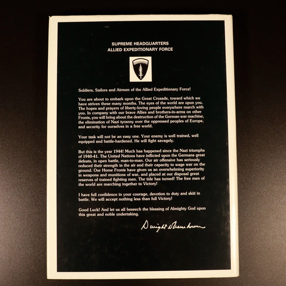 1994 We Remember D-Day WW2 Military History Book by Frank & Joan Shaw Signed