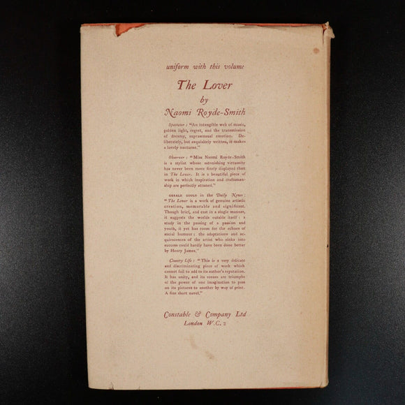 1929 The Flower Of Life by Thomas Burke Antique British Fiction Book 1st Edition