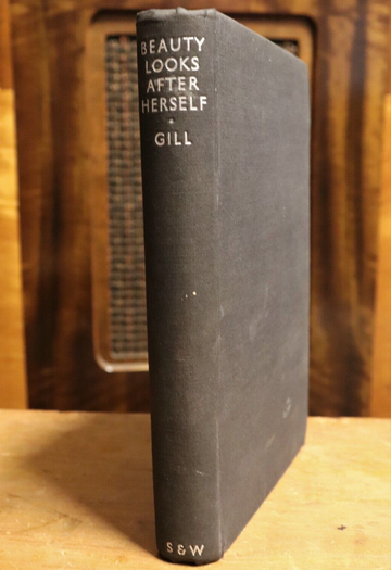 1933 Beauty Looks After Herself by Eric Gill Architecture Reference Book