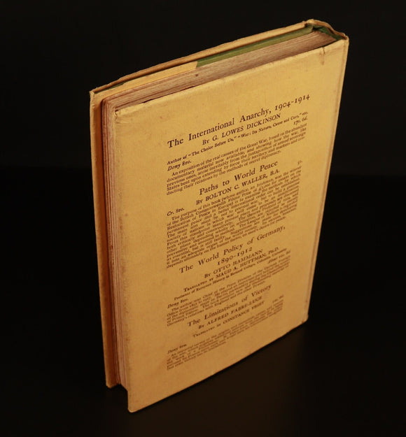 1926 German Colonization Past & Future by Dr Heinrich Schnee German History Book