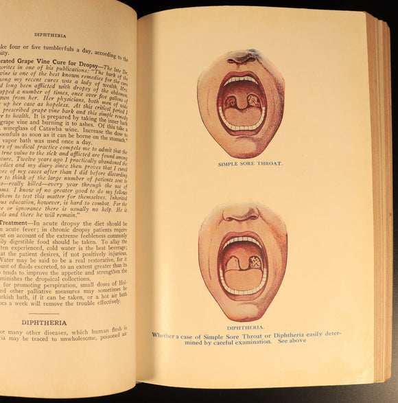 Vitalogy Encyclopedia Of Health & Home 1927 Antique Medical Reference Book
