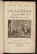 1760 2vol The Guardian by Addison & Steele Antiquarian British History Book Set-9
