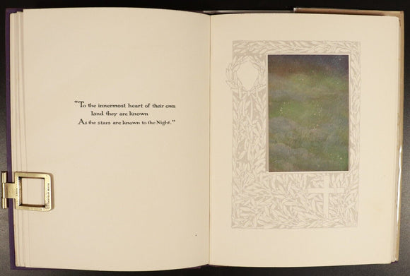 c1917 For The Fallen & Other Poems by Laurence Binyon 1st Ed Antique Poetry Book