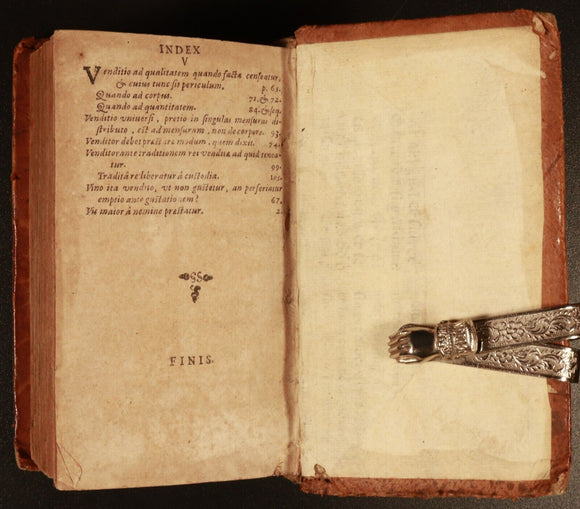 1662 2vol Nicolai Burgundii Commentarius RARE Antiquarian Legal History Book