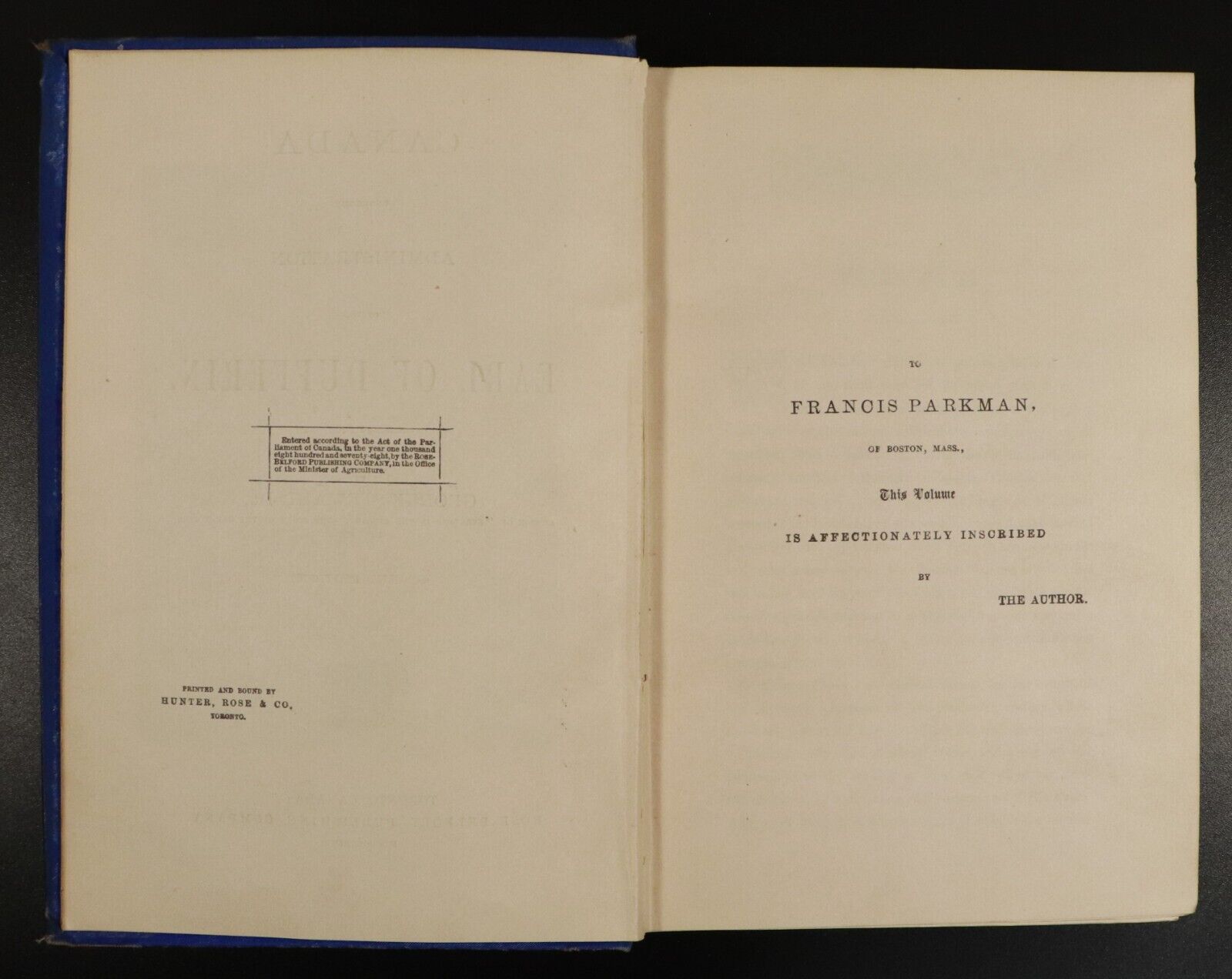 1879 Canada Under The Earl Of Dufferin Antique Canadian History Book