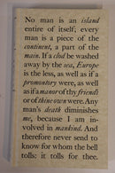 1998 No Man Is An Island by John Donne Folio Society Fiction Literature Book-2