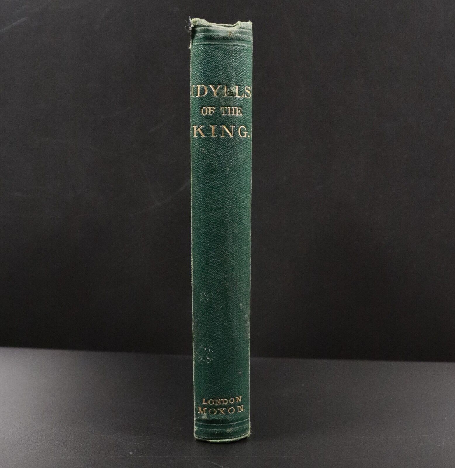 1867 Idylls Of The King by Alfred Lords Tennyson Antique British Poetry Book