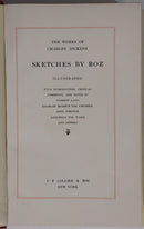 1911 Sketches By Boz by Charles Dickens Antique British Fiction Book-4