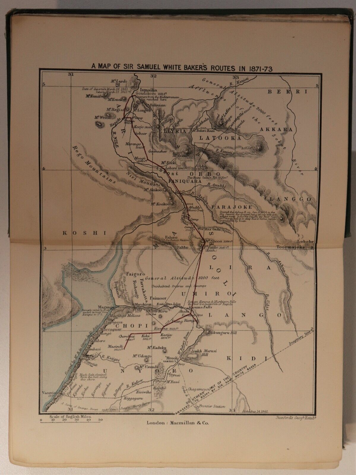 1879 Ismailia: Suppression Of The African Slave Trade by S.W. Baker Antique Book