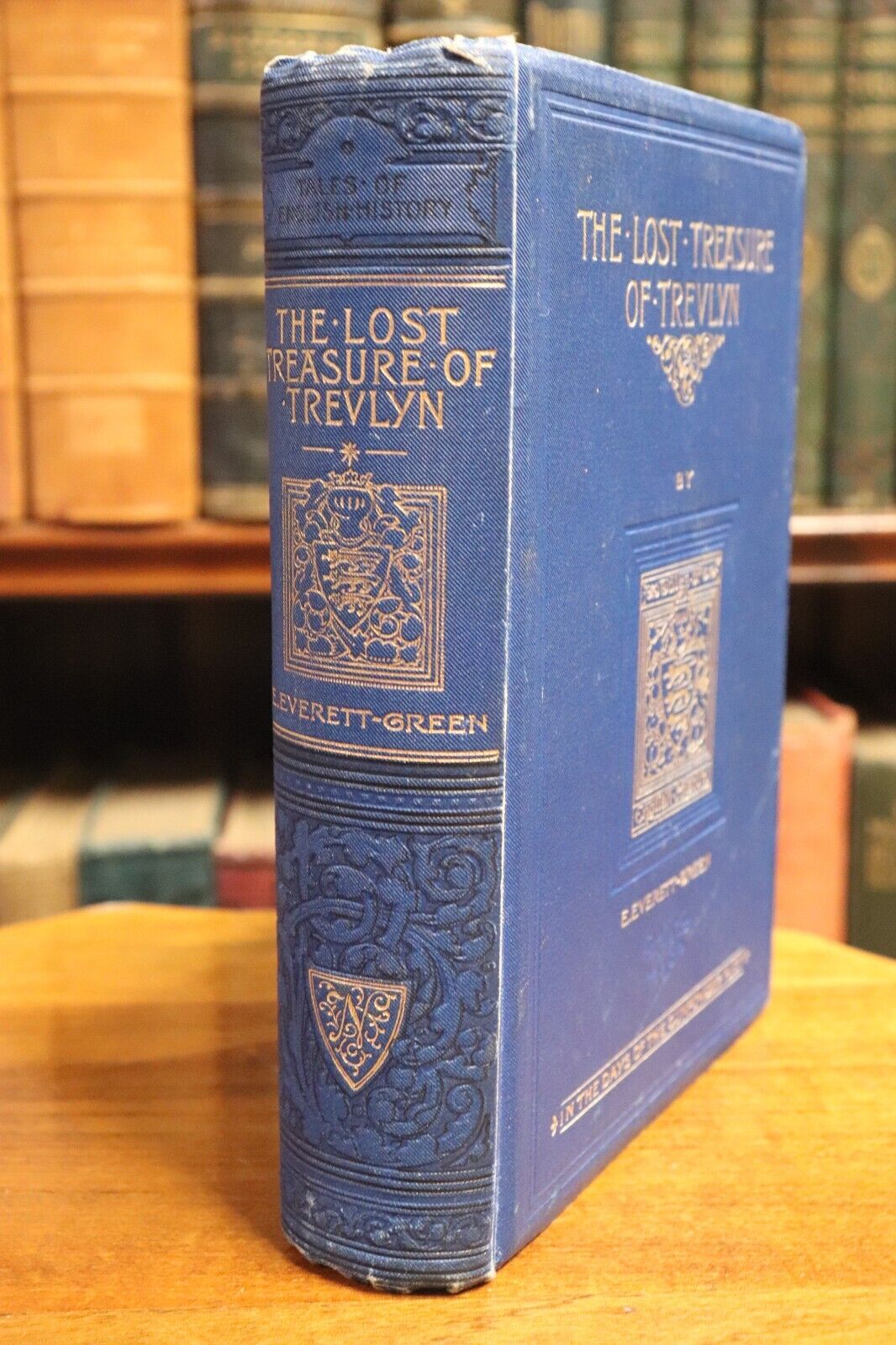 1895 The Lost Treasure Of Trevlyn by E. Everett Green British Fiction Book