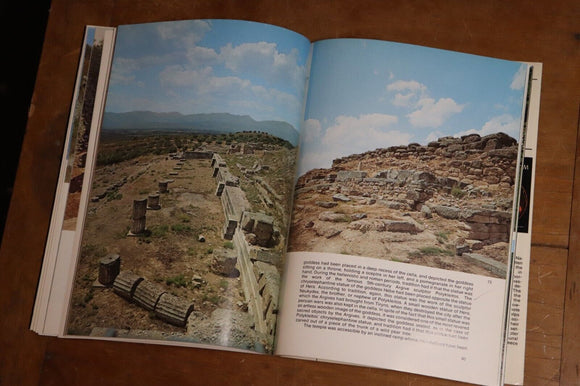 1978 Mycenae-Epidaurus Tiryns-Nauplion Greek Archaeology Reference History Book
