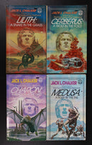 1982 4vol Four Lords Of The Diamond JL Chalker Science Fiction Book Set SIGNED-2