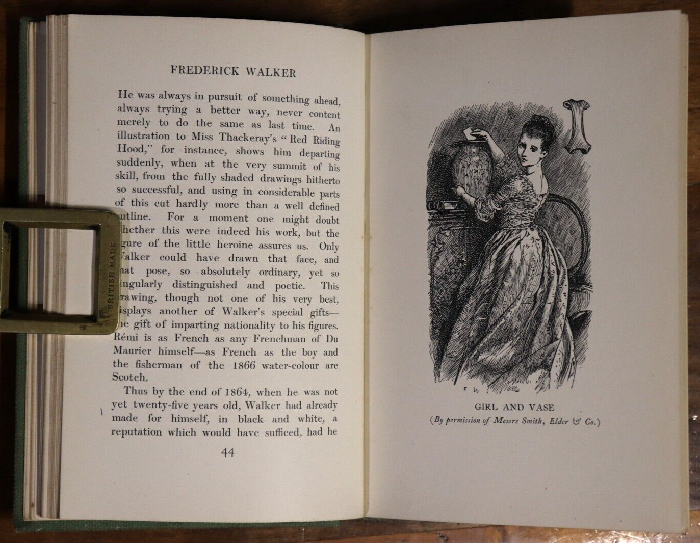 c1900 Fred Walker by Clementina Black Antique British Marxist Fiction Book