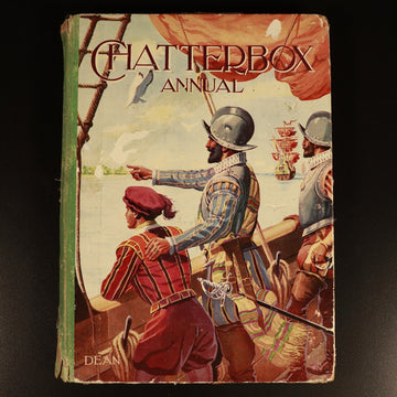 c1940 Chatterbox Annual Antique British Illustrated Childrens Book Dean & Son