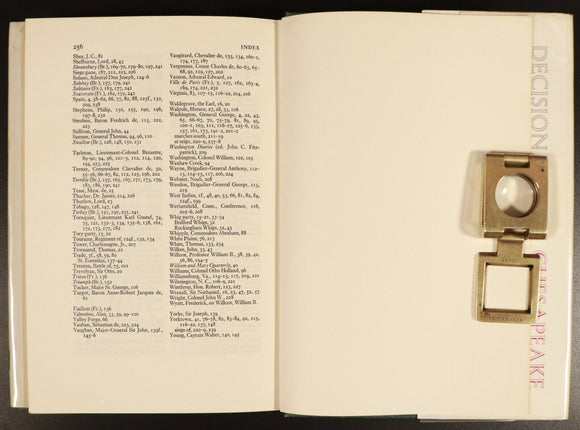 1965 Decision At The Chesapeake by H.A. Larrabee American Military History Book