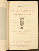 1865 2vol The Life Of Josiah Wedgwood Antiquarian British Book Set Fine Binding-9