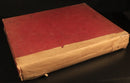 c1880 Milton's Paradise Lost: Gustave Dore Antiquarian Book Engravings In Red-2