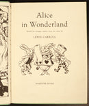 c1950's Alice In Wonderland by Lewis Carroll Antique Fiction Book Illustrated-4
