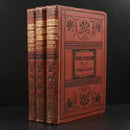 c1875 3vol The French Revolution History by Thomas Carlyle Antiquarian Book Set-1
