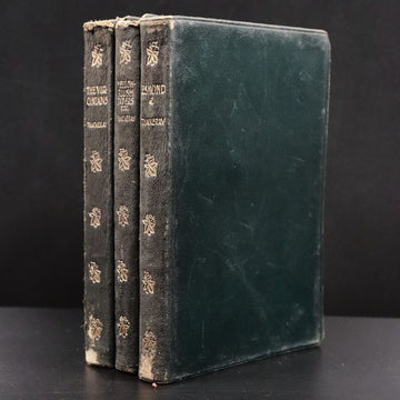 1904 3vol The Works of W.M. Thackeray Antique Fiction Books New Century Library