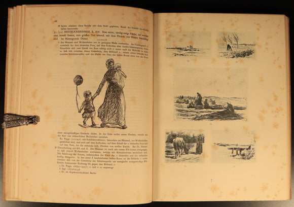 1923 Max Liebermann: Sein graphisches Werk Antique German Art Book G. Scheifler