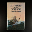 1984 Mysteries On The High Seas by P. MacDougall 1st Ed. Maritime History Book-8