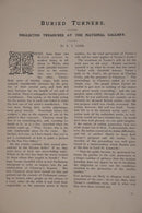 1905 Hidden Treasures At The National Gallery by JMW Turner Antique Art Book-4