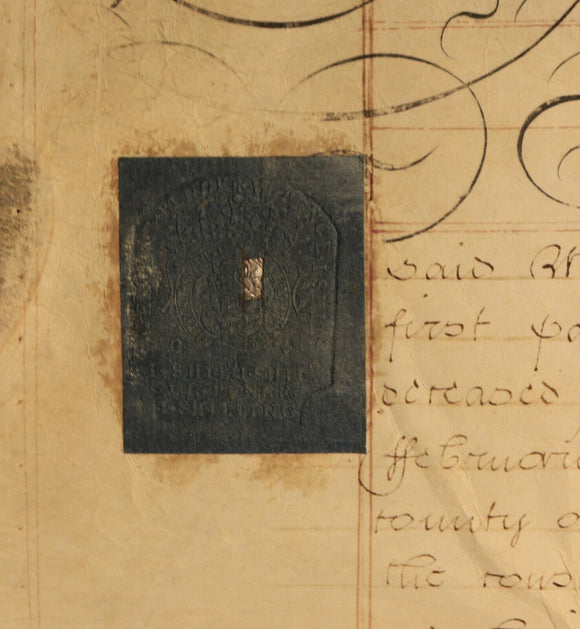 1789 Indenture Conveyance English Legal Document Manuscript Vellum Lease