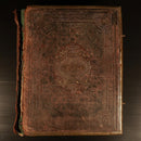c1880 Brown's Self Interpreting Family Bible Large Antiquarian Illustrated Bible-1
