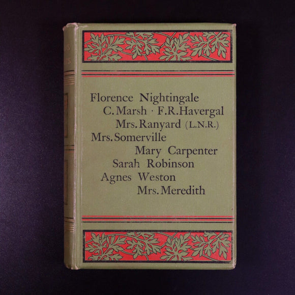 1890 The Worlds Workers Florence Nightingale Antique History Book Famous Women
