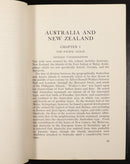 1931 Australia & New Zealand Antarctica by L.S. Suggate Antique Geography Book-4
