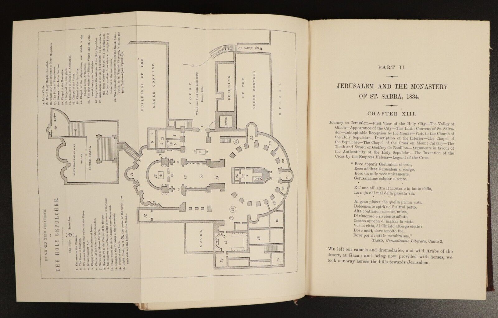 1881 Visits To Monasteries In The Levant R. Curzon Antique Book Syria Israel