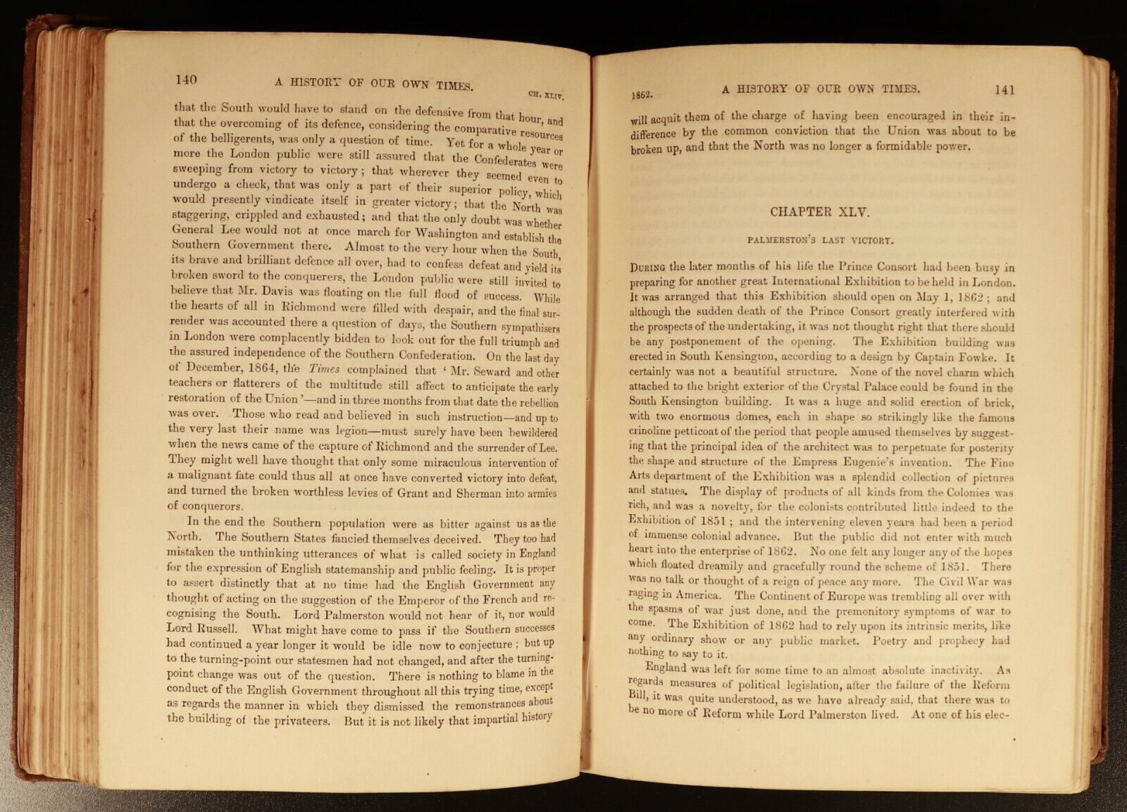 1881 A History Of Our Own Times by J McCarthy Vol. 2 Antique History Book Au. Ed