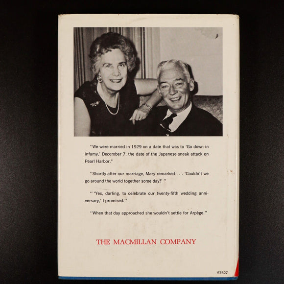 1970 Exit Backward Bowing by Oswald B. Lord Vintage Travel Exploration Book
