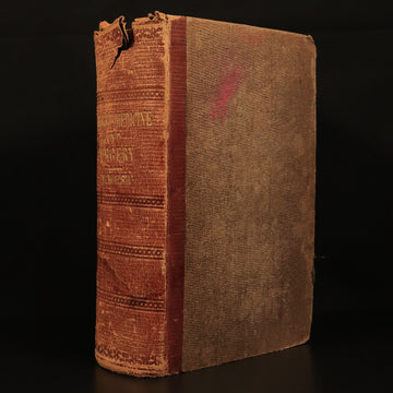 1858 Manual Of Domestic Medicine & Surgery by JH Walsh Antiquarian Medical Book