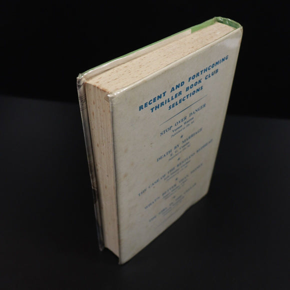 1961 The Progress Of A Crime by Julian Symons Vintage Crime Fiction Book