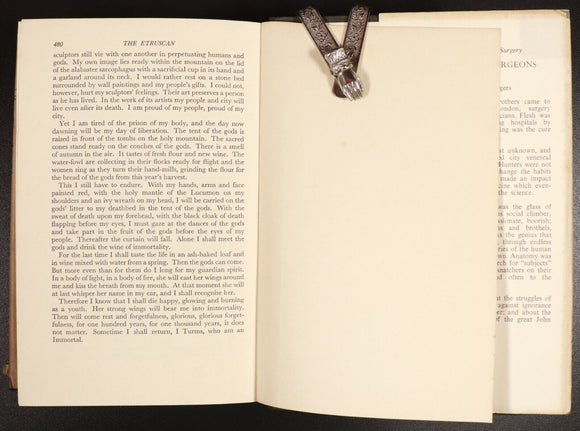 1957 The Etruscan by Mika Waltari Vintage Finnish Fiction Book Dustjacket