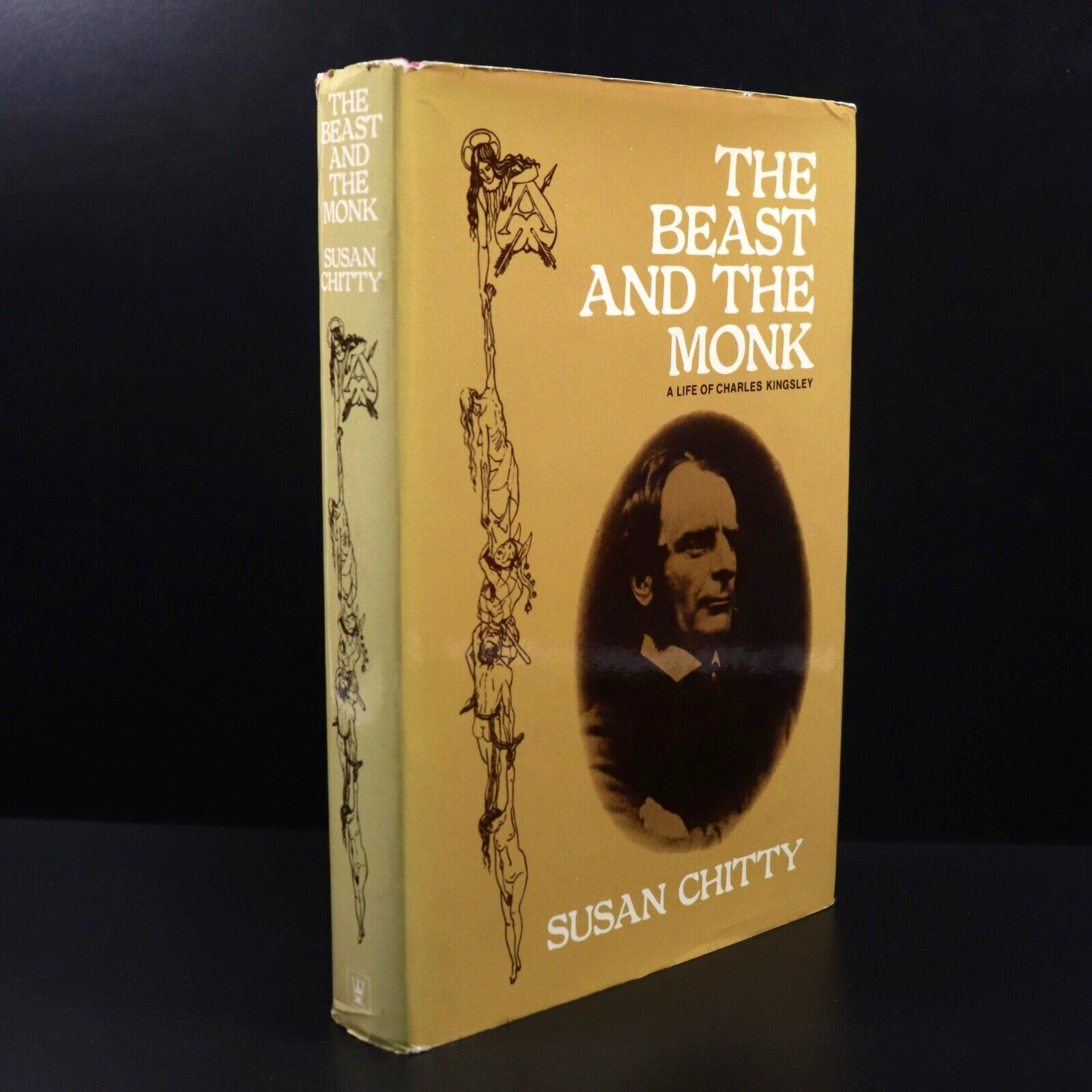 1974 The Beast & The Monk Charles Kingsley Religious History Reference Book