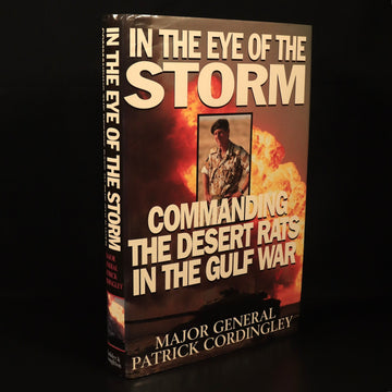In The Eye Of The Storm Gulf War 1996 SIGNED Military History Book P. Cordingley