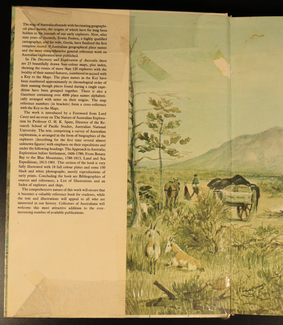 Discovery & Exploration Of Australia by E&G Feeken 1970 Australian History Book