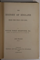 1880 3vol The History Of England by W. Molesworth Antique History Book Set-5