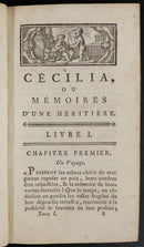 1784 3vol Cecilia Ou Memoires D'Une Heritiere Antiquarian Literature Books-4