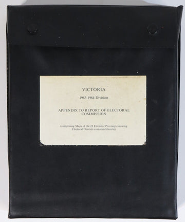 1984 Victorian Electoral Commission District Maps Australian Political Maps