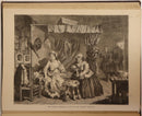 c1870 The Works Of William Hogarth With 62 Illustrations Antiquarian Art Book-8