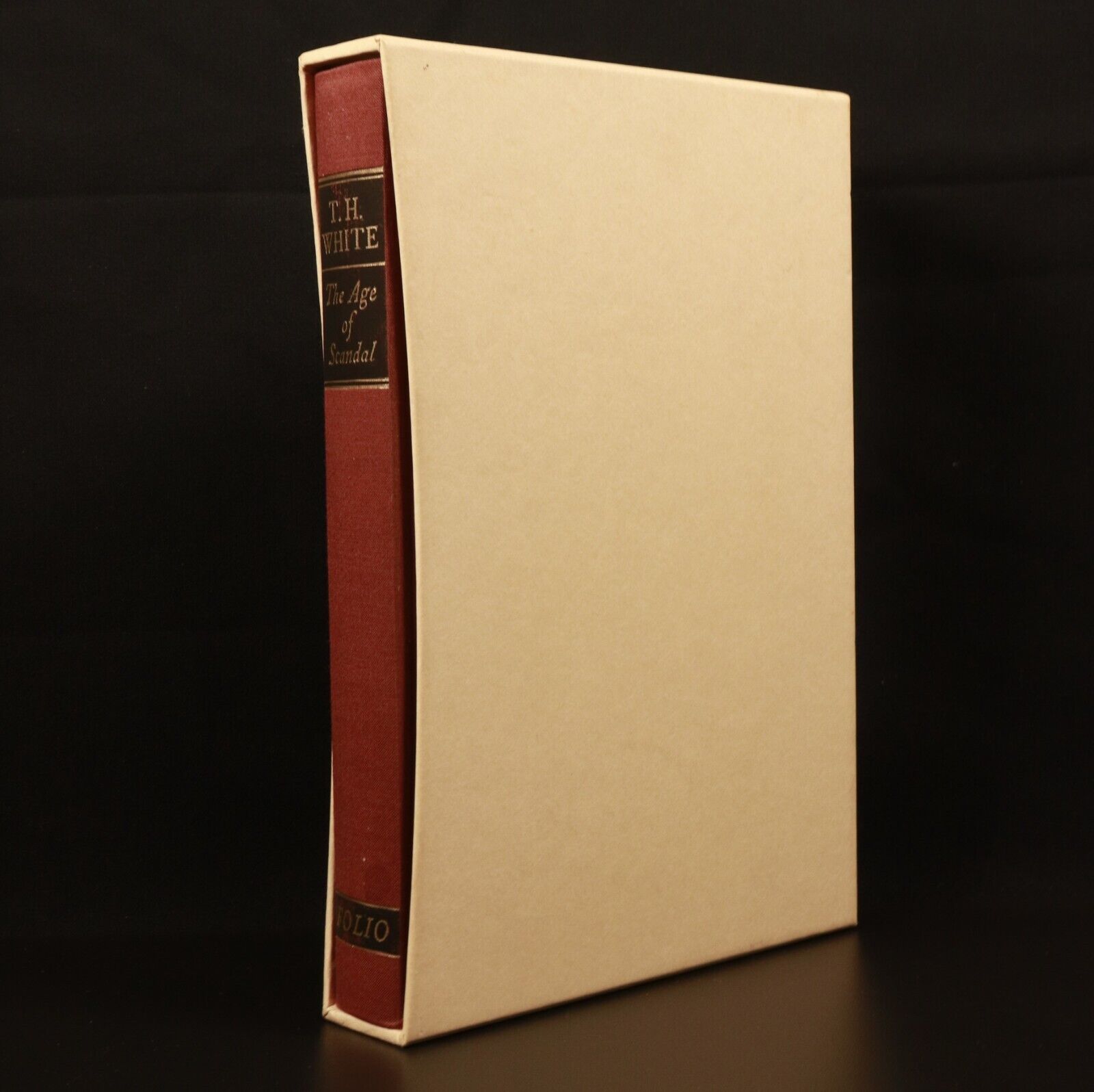 1993 The Age Of Scandal by T.H. White Folio Society Fiction Book w/Sleeve